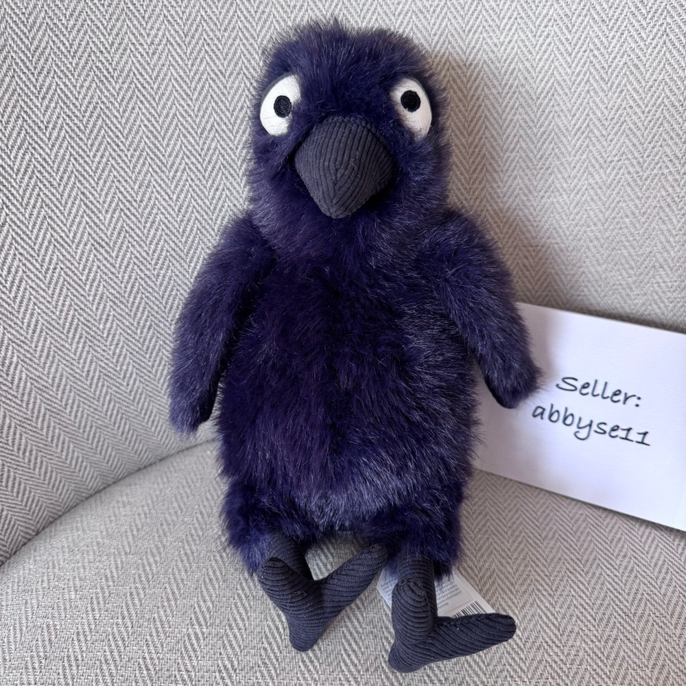 Jellycat Hocus Crow - Authentic - Brand New With Tags - Fast Ship